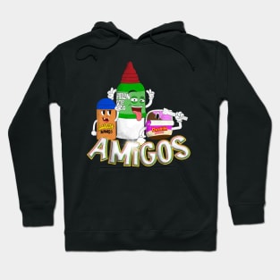 Mexican candy amigos Hoodie